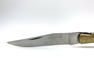 Laguiole Corkscrew Knife Aluminum Handle Folding Pocketknife 2
