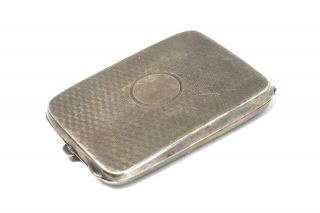 Quality Antique Art Deco C1924 Solid Silver Matchbook Holder Case Vesta 32g