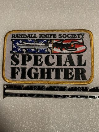 Authentic Randall Knife Society Special Fighter Patch