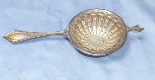 Vintage Sterling Silver Frank Whiting & Co Tea Strainer Euc