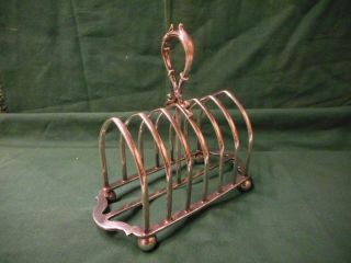 James Dixon & Sons Silver Plated Toast Rack