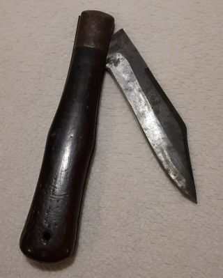 A.  F.  BANNISTER & CO.  FOLDING KNIFE,  RARE,  ANTIQUE,  HARD TO FIND 2