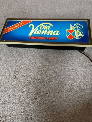 Vintage Old Vienna Beer Sign