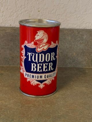 Tudor Flat Top Beer Can - Empty No Contents - Chicago,  Il