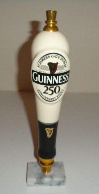 Guinness 250 Anniversary Stout Tap Handle / Marker / Knob