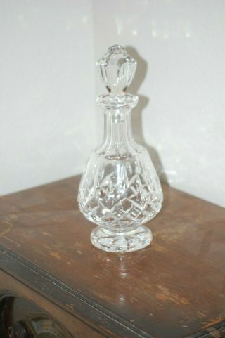 Vintage Waterford Crystal Brandy Decanter 12 " Ireland