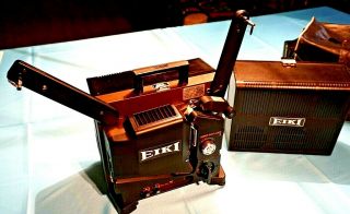 Eiki Sl - 0 16mm Slot Load Ii Vintage Film Projector With Sound