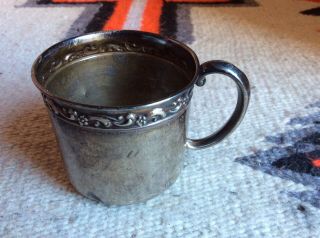Vintage Reed & Barton Sterling Silver Baby Cup