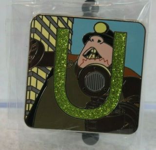 Disney Mystery Box Pin Pixar Alphabet Chaser Letter U Underminer Incredibles