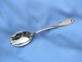 Rhapsody - By International Sterling Silver Oval Soup / Dessert Spoon 6 5/8 "