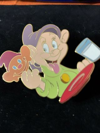 Disney Snow White Dopey With Cookie For Santa Christmas Le 1000 Pin
