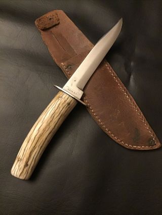 Vintage Union Cutlery Co Olean Ny Ka - Bar Hunting Knife
