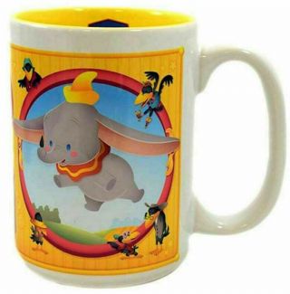 Disney Parks Wonderground Dumbo Ceramic Mug Cup By Jerrod Maruyama