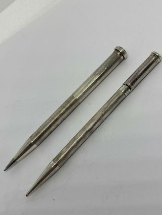 Two Solid Silver Pencils 1 S Mordan & Co London 1904