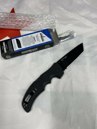 Cold Steel Recon 1 Black G - 10 Folding Knife (cpm - S35vn),  Tanto Point Plain Edge