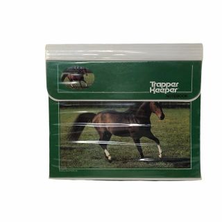Vintage Mead Trapper Keeper Notebook Binder Horse 29096