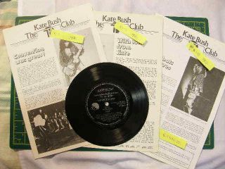 Vintage,  Kate Bush Fan Club Mags Year 1980 (newsletter Issues: 5 To 7)