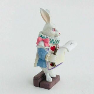 Alice In Wonderland “white Rabbit On The Court” Mini Figure Kaiyodo Japan 2003