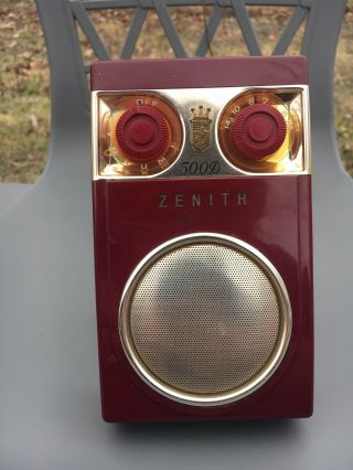 Vintage Zenith Royal 500 D Radio