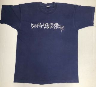 Vintage Darkside Nyc T - Shirt Nyhc Sheer Terror Celtic Frost Cro - Mags Merauder
