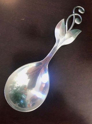 Vintage,  Johannes Siggaard Danish 830 Silver Spoon,  4 1/4 "