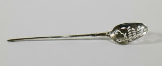 Georgian Sterling Silver Mote Spoon Pierced Tea 1 Antique 18th Century