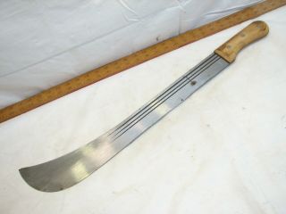 Vintage Machete Jungle Knife Tool Martindale 777 England Blade Sword Alligator