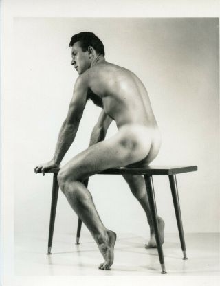 Vintage Gay Interest Photos By Bruce 4x5 1950 
