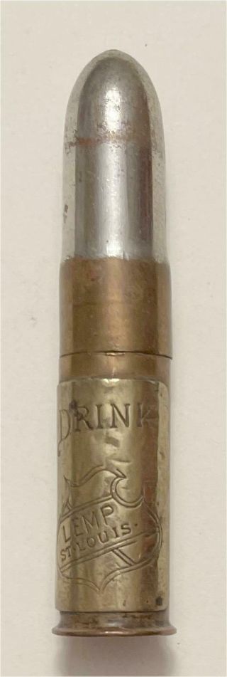 1900s Drink Lemp St Louis Beer Missouri Bullet Shaped Corkscrew M - 25 - 1