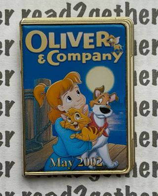 Disney Pin 12 Months Of Magic Dvd Case Oliver And Company