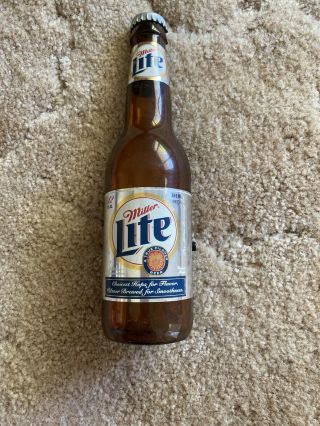 Vintage Miller Lite Beer Bottle Refrigerator Handle Rare Only 1 Listed