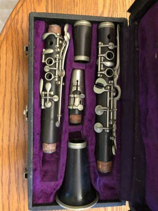 Vintage Moenning Bros Albert System Clarinet Artist Model