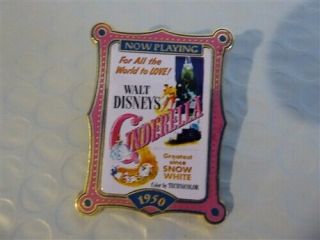 Disney Trading Pins 7935 100 Years Of Dreams 60 Cinderella Movie Poster 1950