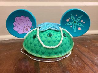 Disney Parks Ariel The Little Mermaid Mickey Mouse Ears Hat