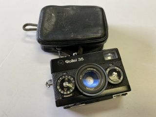 Vintage Rollei 35 Germany Made Carl Zeiss Lens