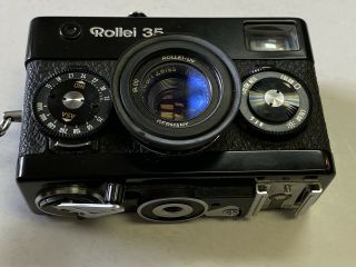 Vintage Rollei 35 Germany Made Carl Zeiss Lens 2
