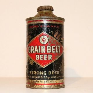 Grain Belt Beer Lp Cone Top - Strong