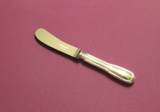 One Christofle Chinon Silver - Plate Butter Knife Spreader 6 1/2 " France More