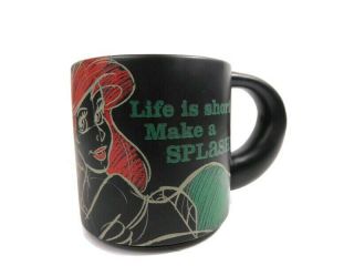 Hallmark Disney Ariel The Mermaid Life Is Short Make A Splash Coffee Mug