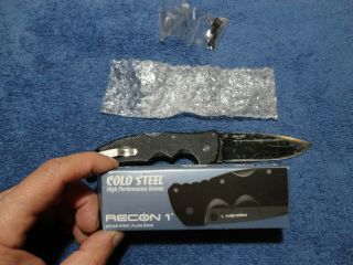 Cold Steel Recon 1 Knife In The Box 27tls