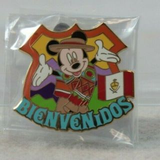 Disney Vacation Club Dvc Pin Adventures By Sacred Valley Peru Mickey Bienvenidos