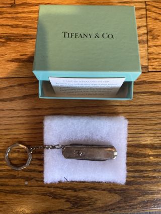 Victorinox Classic Sd Swiss Army Knife - Tiffany & Co Sterling Silver 925 750