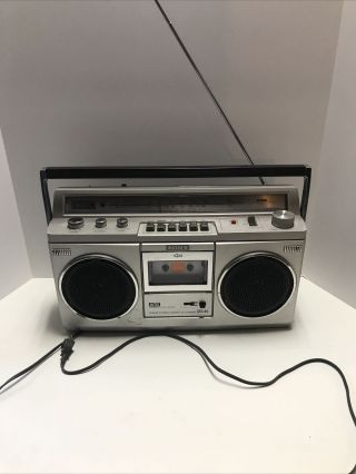 Vintage Sony Cfs - 45 Fm/am Stereo Cassette Recorder Boombox