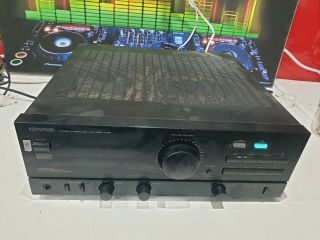 E345 Kenwood A - 63 Stereo Integrated Amplifier.  Vintage Amp.