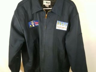 Xl Hamms Beer Work Jacket With Embroidered Back Patch (153)