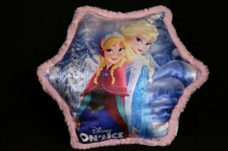 Disney On Ice Frozen Sisters Anna Elsa Pillow