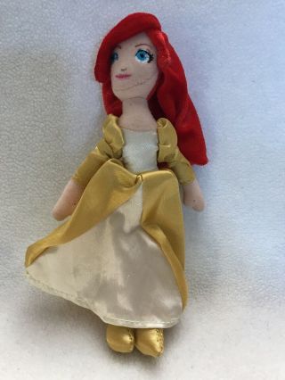 Disney The Little Mermaid Ariel 7 " Plush Doll From Hoop Retail Store In Pasadena