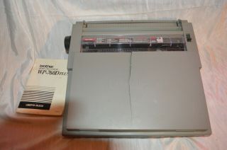 Brother Vintage Word Processor W/ Book Wp - 760d Plus