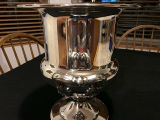 VINTAGE SILVER - PLATE CHAMPAGNE / ICE BUCKET 10 1/2 
