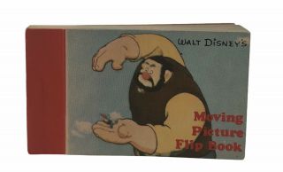 Vtg Walt Disney’s Moving Picture Flip Book 3” Donald Duck & Mickey Mouse 1986